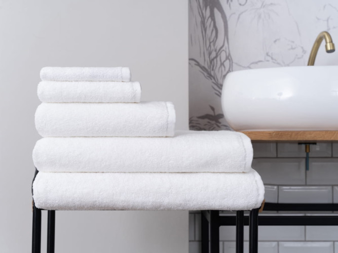 Полотенце Arya Home "Otel", банное, 70x140, махровая ткань (8696422903979)