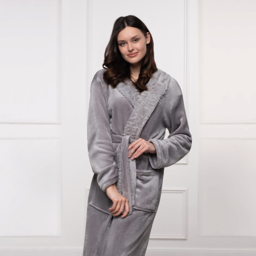 Халат женский Arya Home "Plush", M, полиэстер (8680943113245)