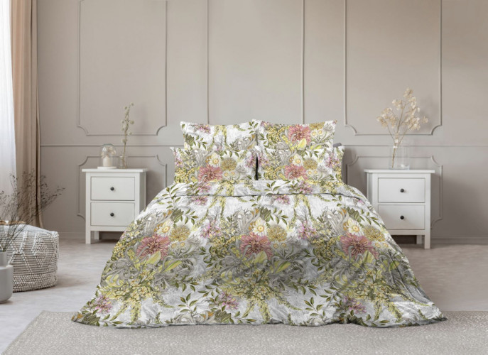 Постельное белье Valtery "AP-117", семейный, поплин (AP-117-1255)