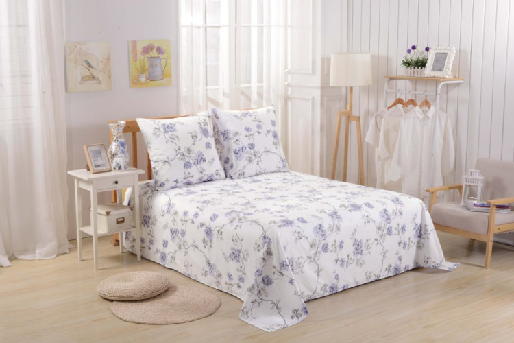 Простыня Valtery "PCR-195", 220x240, сатин (PCR-195-1781)