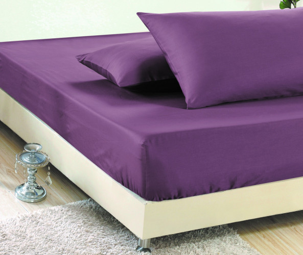 Простыня Valtery "PRC-R-49", 180x200, сатин, на резинке (PRC-R-49-1475)