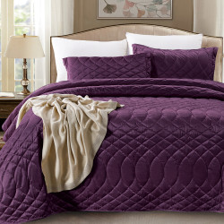 Покрывало Tango (Танго) &quot;Roxette&quot;, 240x260, велюр (ROX2426-08 код2330)