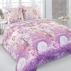 Постельное белье Королевское искушение (Текс-Дизайн) &quot;Город любви 1&quot;, евро, перкаль (4250ПН206651)