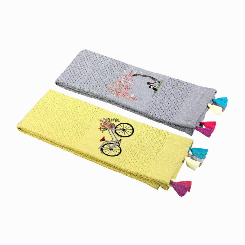 Набор полотенец Arya Home "Amelie", кухонные, 39x65, хлопок, 2 шт (8680943098740)