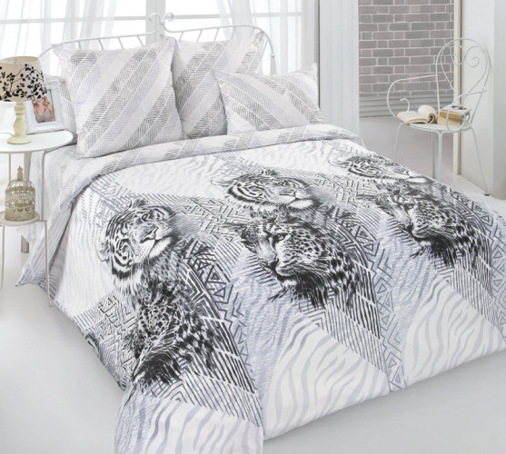 Постельное белье Королевское искушение (Текс-Дизайн) "Книга джунглей 1", семейный, перкаль (6250ПН206931)