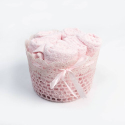 Набор полотенец Arya Home "Poly", подарочные, 30x30, махровая ткань, 6 шт (8680943054074)