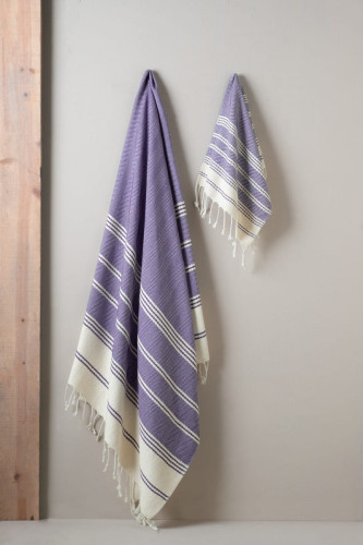 Полотенце Arya Home "Zigzag", подарочное, 38x68, 38x68, хлопок (8680943226228)