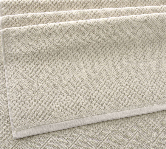 Полотенце Comfort Life (Текс-Дизайн) "Восторг ваниль", для ванной, 50x90, махровая ткань (ВстВн50905аи)