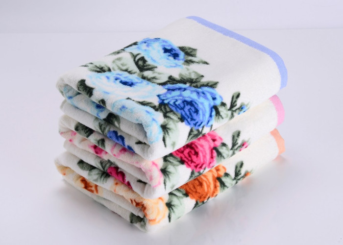 Полотенце Valtery "Rosy-2", банное, 40x70, махровая ткань (Rosy-2-1775)