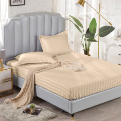 Простыня Valtery "PRST-R-58", 90x200, сатин, на резинке (PRST-R-58-1783)