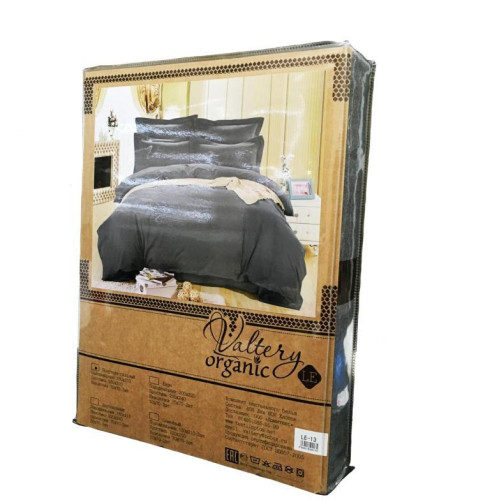 Постельное белье Valtery "LE-10", семейный, лён с хлопком (LE-10-1255)
