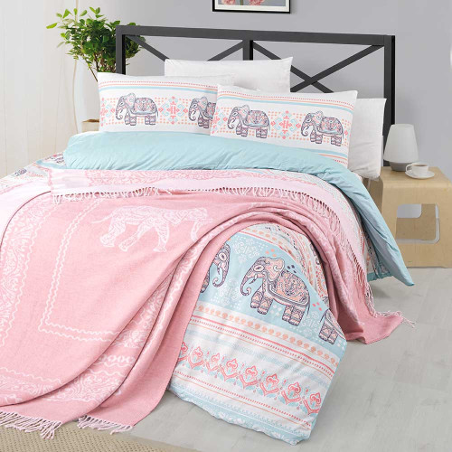 Постельное белье Arya Home "Bianca", 1.5-спальный, ранфорс (8680943213440)