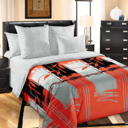 Постельное белье Белиссимо (Текс-Дизайн) &quot;Хокку 1&quot;, евро, поплин (4100ЛН202871)