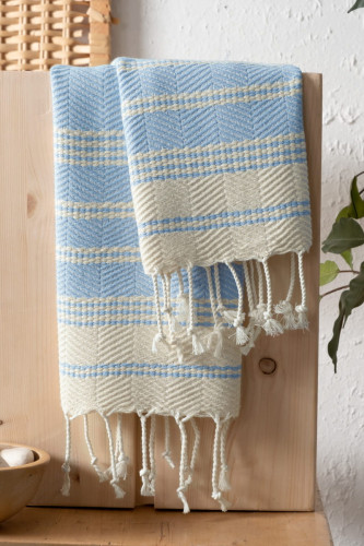 Полотенце Arya Home "Zigzag", 38x68, 38x68, хлопок (8680943226204)