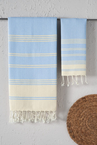 Полотенце Arya Home "Zigzag", 38x68, 38x68, хлопок (8680943226204)