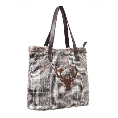 Сумка женская Arya с мехом 44x35/38x11 Paros