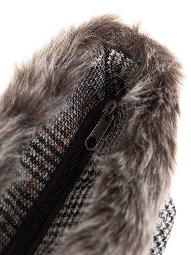 Сумка женская Arya с мехом 44x35/38x11 Paros