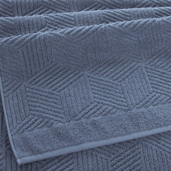 Полотенце Comfort Life (Текс-Дизайн) "Уэльс деним", для ванной, 70x140, махровая ткань (УлсДн7014050)