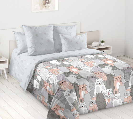 Постельное белье Белиссимо (Текс-Дизайн) "Феликс 1", 1.5-спальный, поплин (1150ЛН663391)