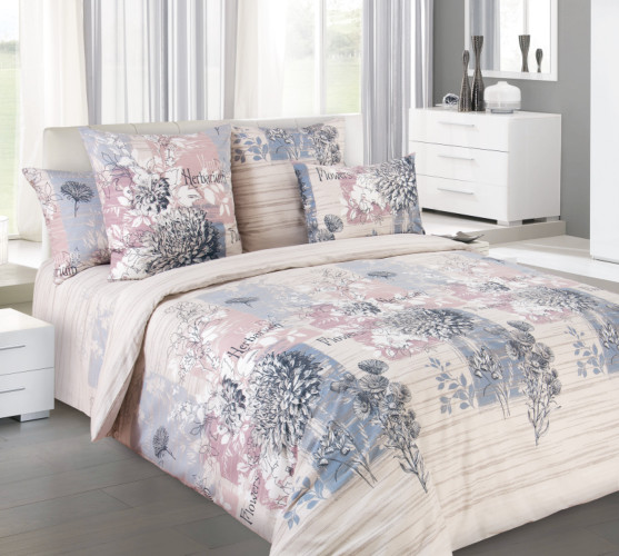 Простыня Королевское искушение (Текс-Дизайн) "Эскиз 1", 220x240, перкаль (002П1194691П)