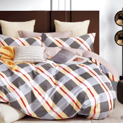 Постельное белье AlViTek (АльВиТек) "051-CKK", 2-спальный, сатин, на молнии (АльВиТек-CKK-4-051)