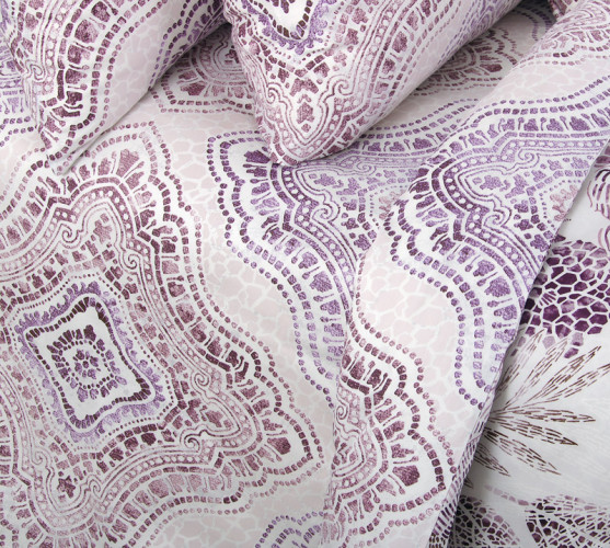 Постельное белье Королевское искушение (Текс-Дизайн) "Матильда 3", евро, сатин, на молнии (4339Н207773)