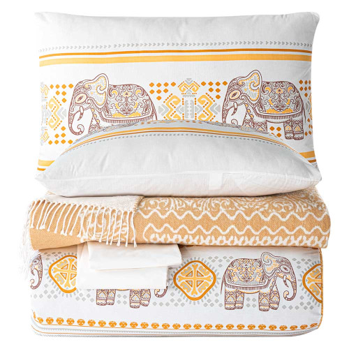 Постельное белье Arya Home "Bianca", 1.5-спальный, ранфорс (8680943213464)