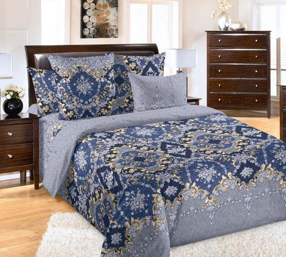 Постельное белье Белиссимо (Текс-Дизайн) "Версаль 1", семейный, поплин (6150ЛН199161)