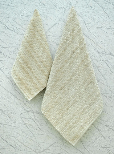 Полотенце Arya Home "Wave", банное, 70x140, жаккард (8680943211576)