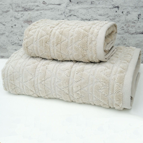 Полотенце Arya Home "Wave", банное, 70x140, жаккард (8680943211576)