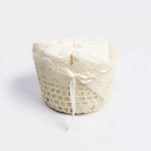 Набор полотенец Arya Home "Poly", подарочные, 30x30, махровая ткань, 6 шт (8680943054098)