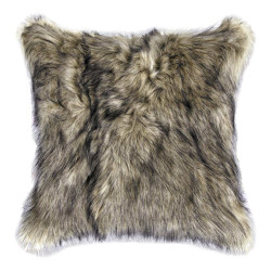 Наволочка {Для дома,Декоративное} Arya Home &quot;Ares&quot;, 45x45, искусственный мех, на молнии (8680943085474)