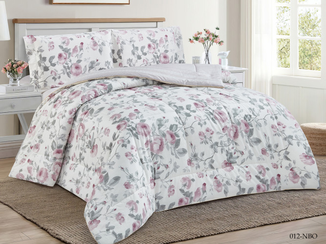 Постельное белье Cleo "Notte Bianca 012-NBO", евро, сатин (32/012-NBO)