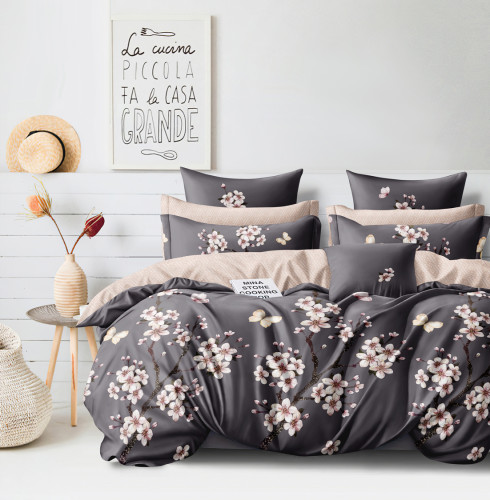 Постельное белье AlViTek (АльВиТек), евро, сатин, на молнии (АльВиТек-CA-6-674)