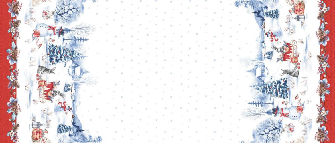 Скатерть Valtery "Праздник", 150x180, хлопок (29117-1-2420)