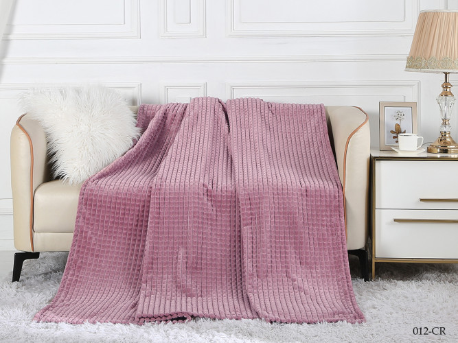 Плед Cleo "CARRE", 200x220, велсофт (200/012-CR)