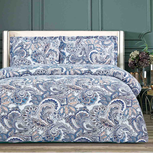 Постельное белье Arya Home "Manya", 1.5-спальный, сатин, печатное (8680943079121)