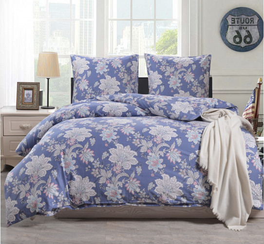 Постельное белье Valtery "CL-407", 1.5-спальный, сатин (CL-407-1249)