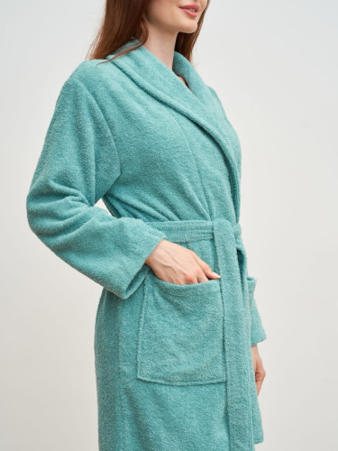 Халат женский Arya Home "Miranda Soft", 2XL, махровая ткань (8680998497055)