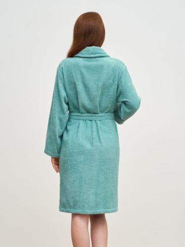 Халат женский Arya Home "Miranda Soft", 2XL, махровая ткань (8680998497055)