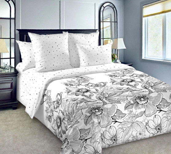 Наволочка  Королевское искушение (Текс-Дизайн) "Метафора 1 (Бел)", 70x70, перкаль (00П2Н208971)