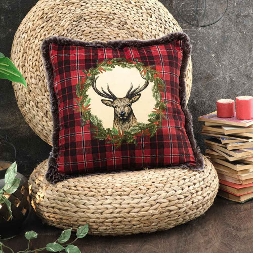 Чехол на подушку Arya Home "Fluffy", 45x45, полиэстер (8680943210784)