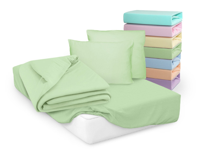 Наволочки  Cleo, 70x70, трикотаж, на молнии, 2 шт (70/08)