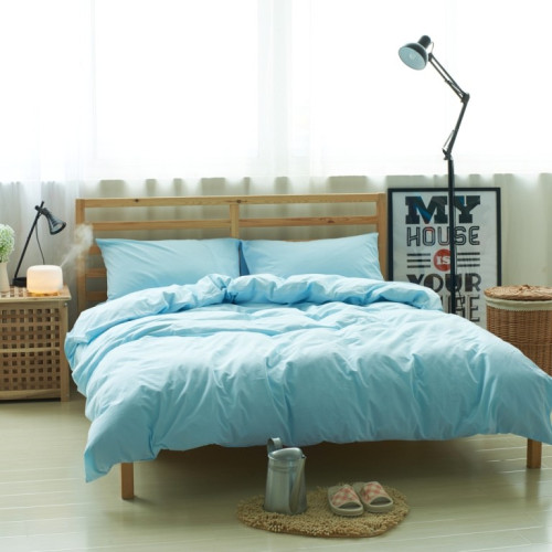 Постельное белье Valtery "LE-10", 1.5-спальный, лён с хлопком (LE-10-1249)