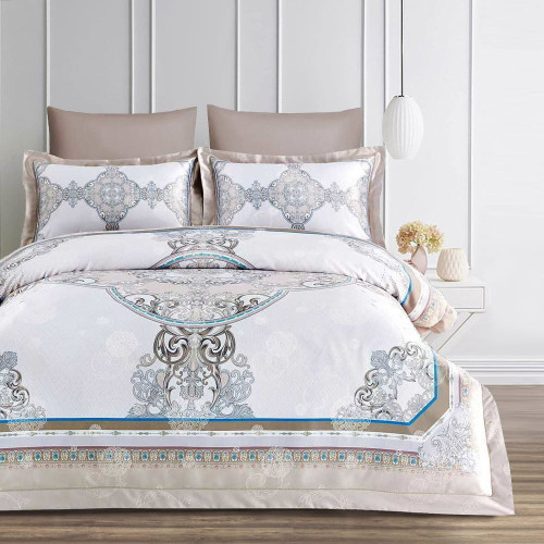 Постельное белье Arya Home "Biyanka", евро, жаккард (8680943064530)