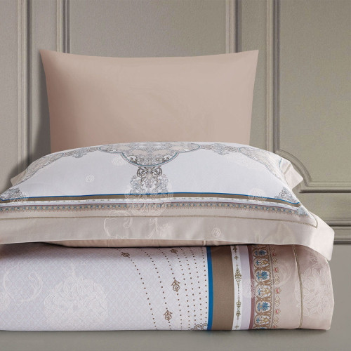 Постельное белье Arya Home "Biyanka", евро, жаккард (8680943064530)