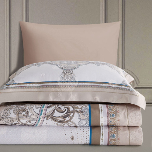 Постельное белье Arya Home "Biyanka", евро, жаккард (8680943064530)