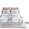 Постельное белье Arya Home "Biyanka", евро, жаккард (8680943064530)
