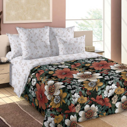 Постельное белье Белиссимо (Текс-Дизайн) &quot;Уютный сад 1&quot;, евро, поплин (4150ЛН660771)