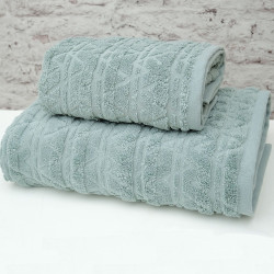 Полотенце Arya Home "Wave", банное, 70x140, жаккард (8680943211590)